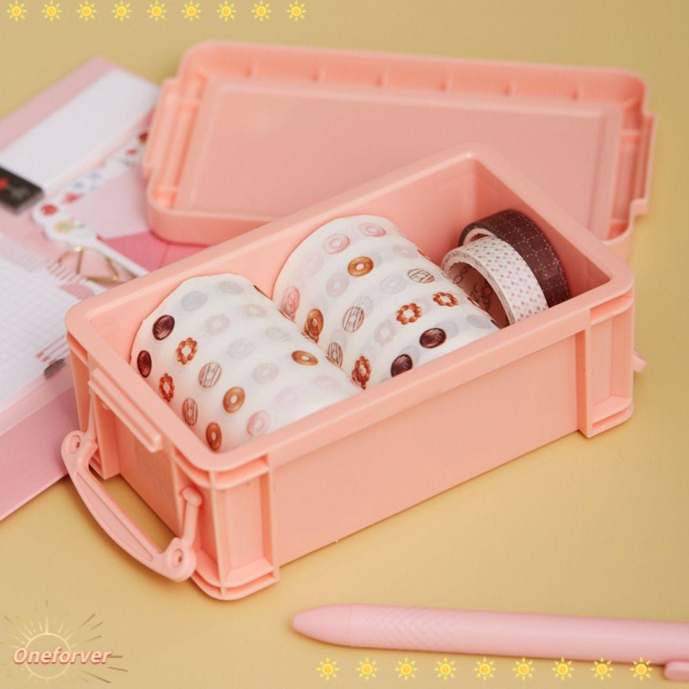 Hộp Đựng Đồ Dùng Bằng PP Để Bàn Dung Tích 280ml Tiện Dụng