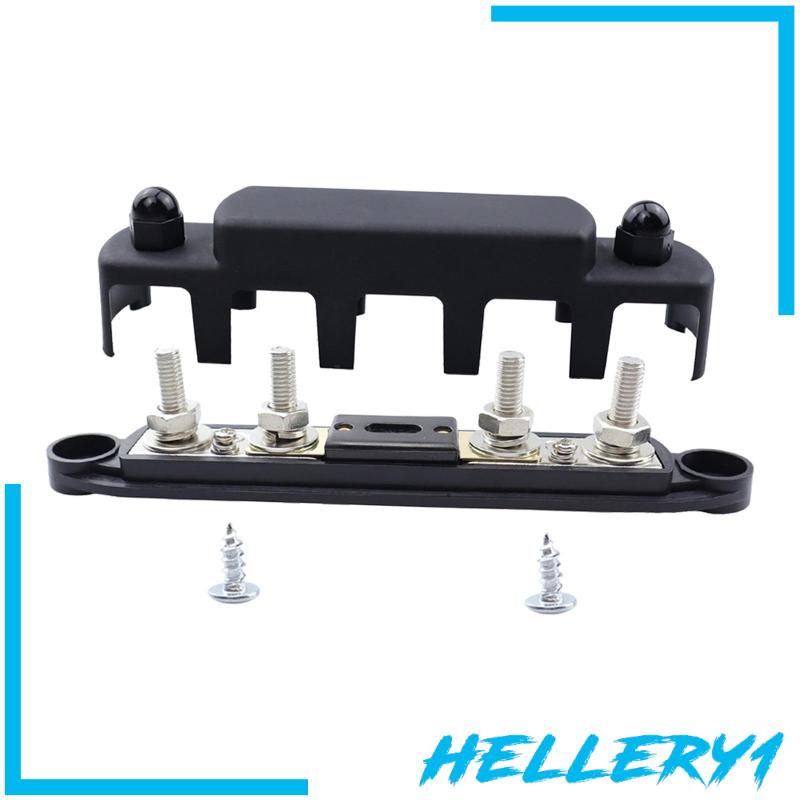 Khối Phân Phối Nguồn Điện Đầu Cuối 4 Post 300A 48V Có Nắp Đậy Cho Tàu Thuyền RV