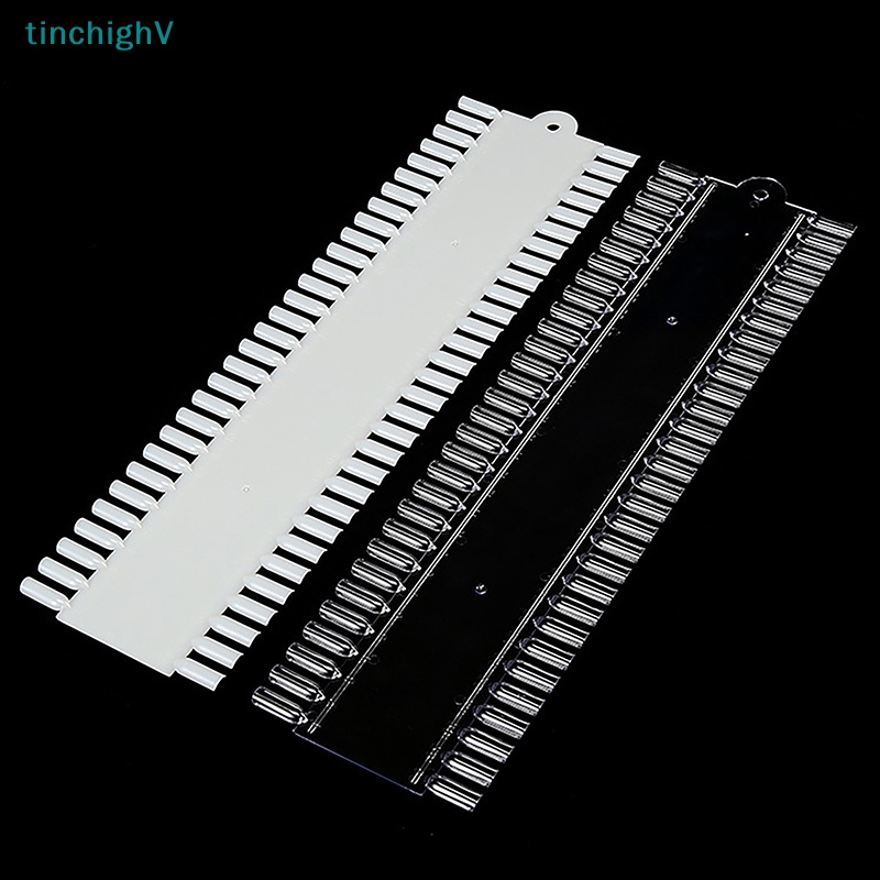 Set 60 Giá Đỡ Móng Tay Giả Bằng Nhựa Cứng Chuyên Dụng Trưng Bày