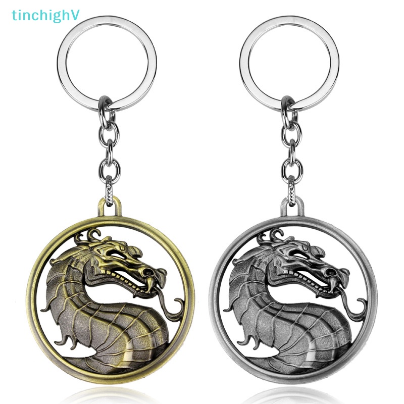 [TinchighV] Móc Khóa Hình Rồng Kombat Mortal Kombat Thời Trang Cổ Điển Làm Quà Tặng Xe Hơi Cho Nam [Mới]