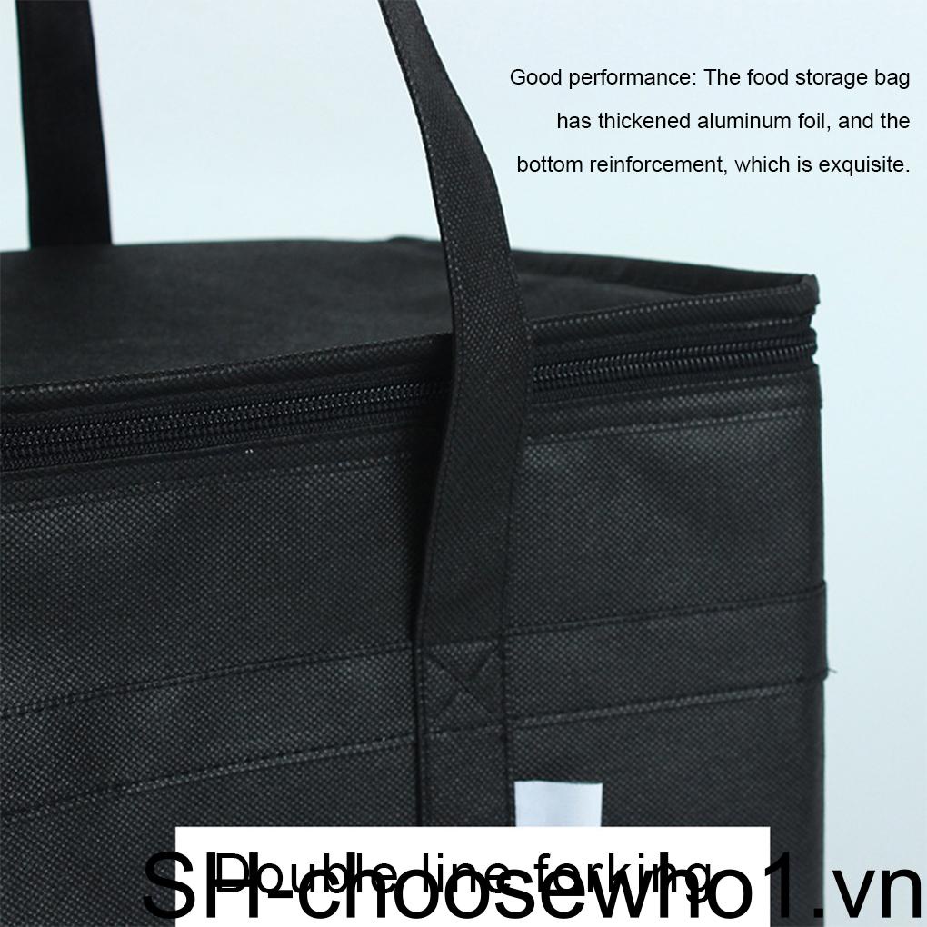 Túi Tote Cách Nhiệt Đựng Thực Phẩm Có Thể Gấp Gọn Tiện Dụng Mang Theo Du Lịch / Dã Ngoại