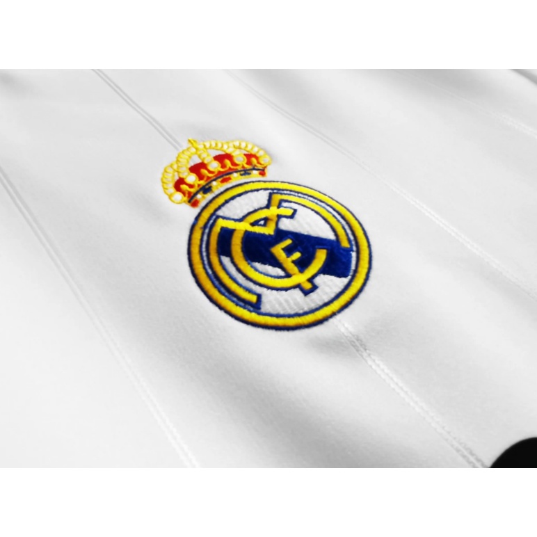 Áo Bóng Đá Dài Tay Phong Cách Vintage Real Madrid 12-13