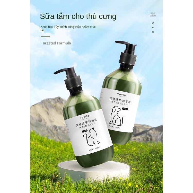 Gel Tắm Khử Mùi Kháng Khuẩn Cho Thú Cưng 500mlLI0594