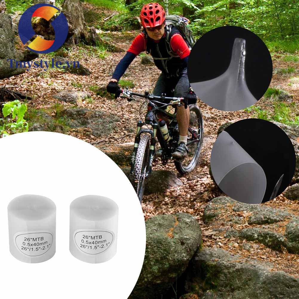 Bộ 2 Miếng Bọc Bảo Vệ Lốp Xe Đạp Leo Núi Chống Đâm Thủng Tiện Lợi Sự Bảo