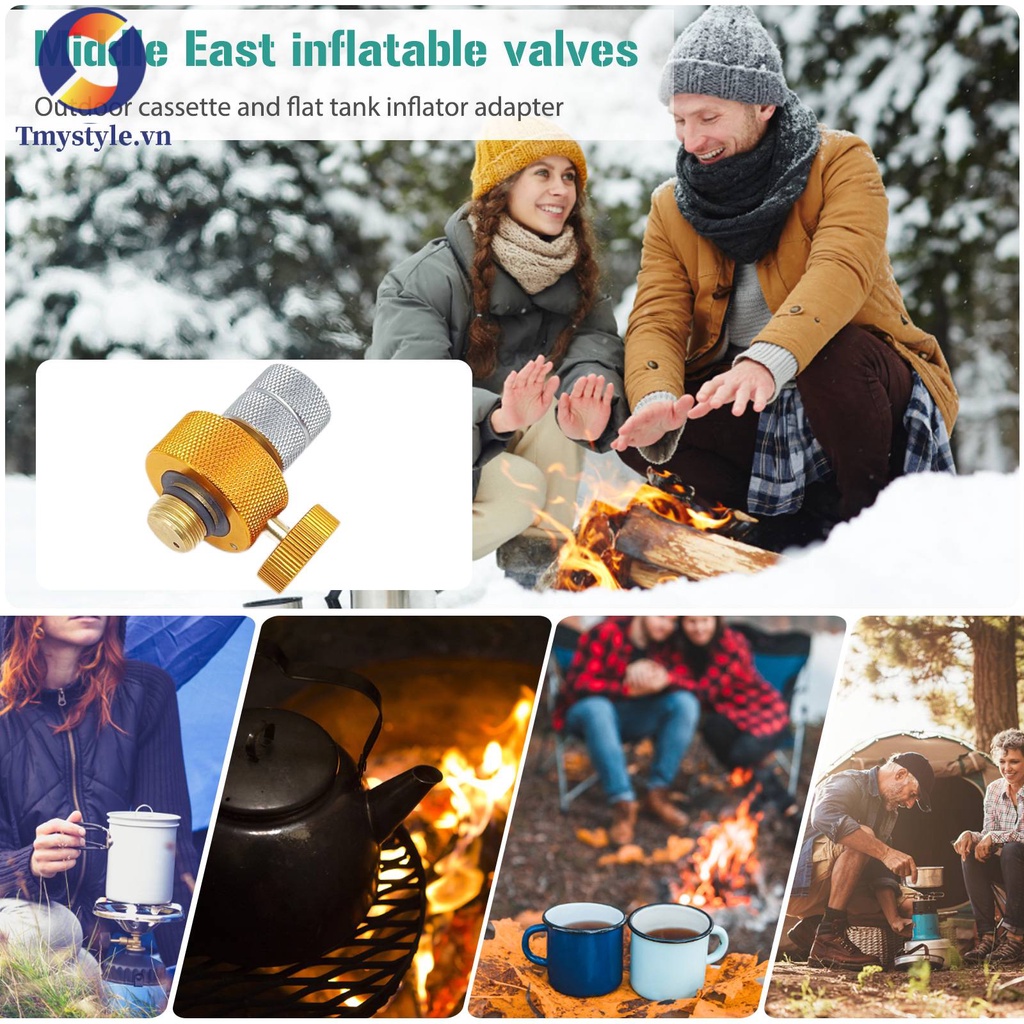 Van Chuyển Đổi Bình Gas Cho Hoạt Động Cắm Trại Ngoài Trời