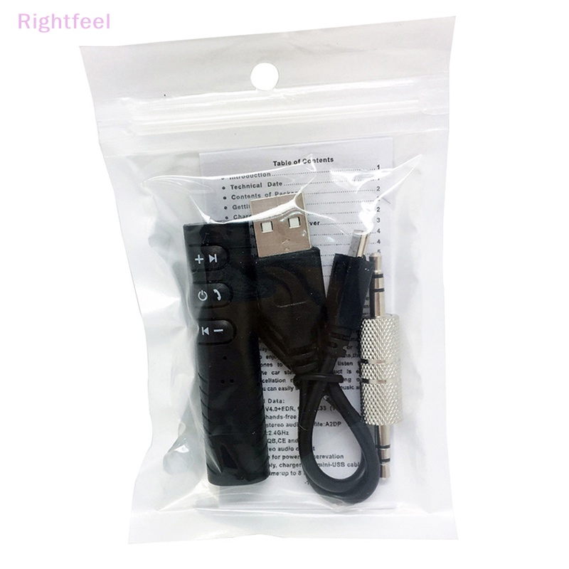 Thiết Bị Nhận Tín Hiệu Bluetooth 5.0 Có Giắc Cắm 3.5mm Aux A2dp Mới