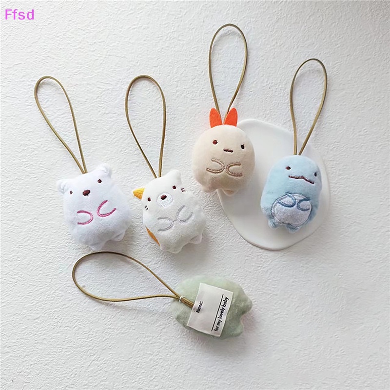 {Ffsd} Móc Chìa Khóa Hình Thú Nhồi Bông Mềm Mại Đáng Yêu Gắn Ba Lô Túi Xách Cho Bé Gái * Bán Chạy