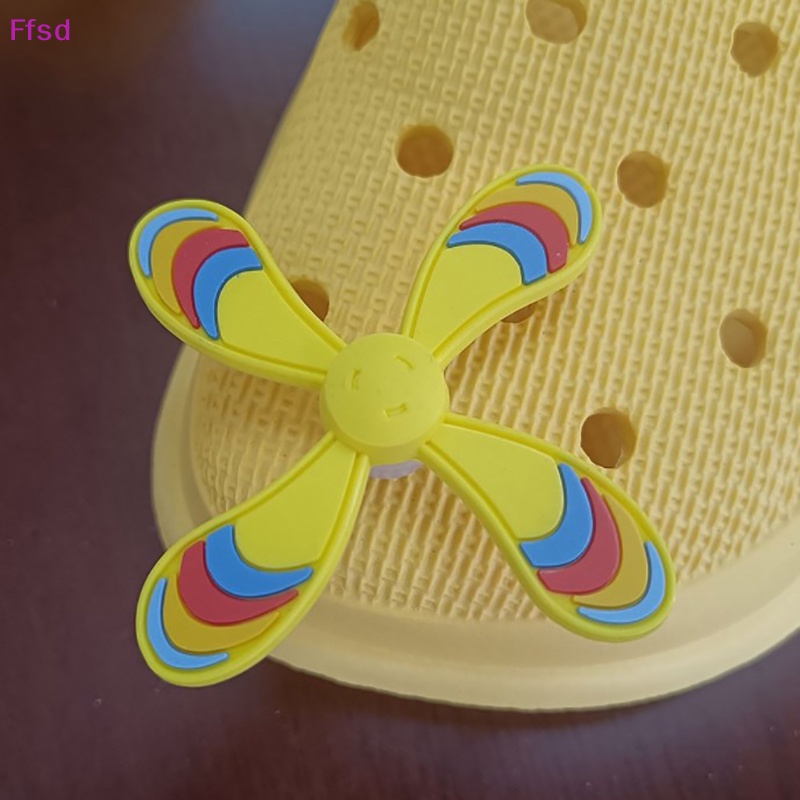 {Ffsd} 1 Vòng Tay Trang Trí Hình Cối Xay Gió Bằng PVC Dễ Thương Có Khóa Xoay Cho Nữ Làm Quà Tặng Tiệc Tùng * Bán Chạy