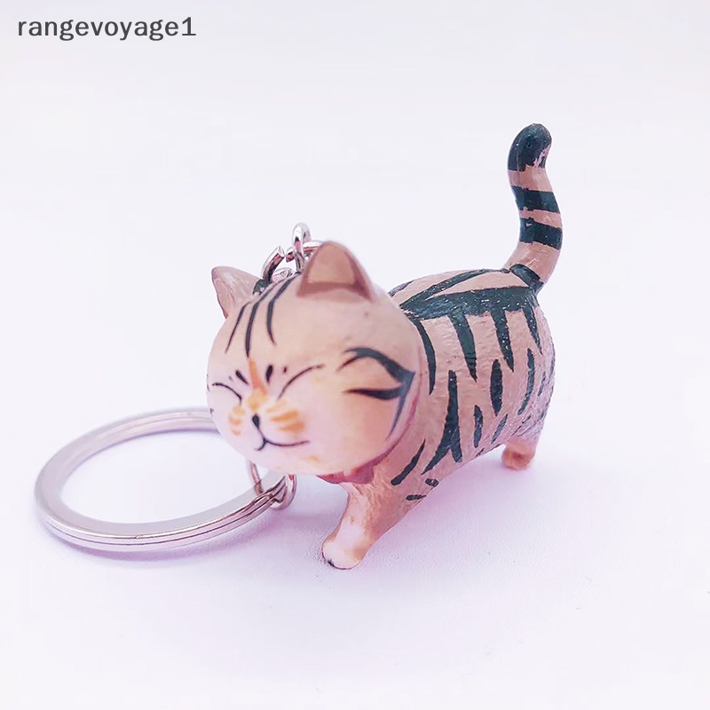 Móc Chìa Khóa Xe Hơi Hình Mèo Hoạt Hình Dễ Thương Thời Trang Mới Làm Quà Tặng Sáng Tạo [rangevoyage1]