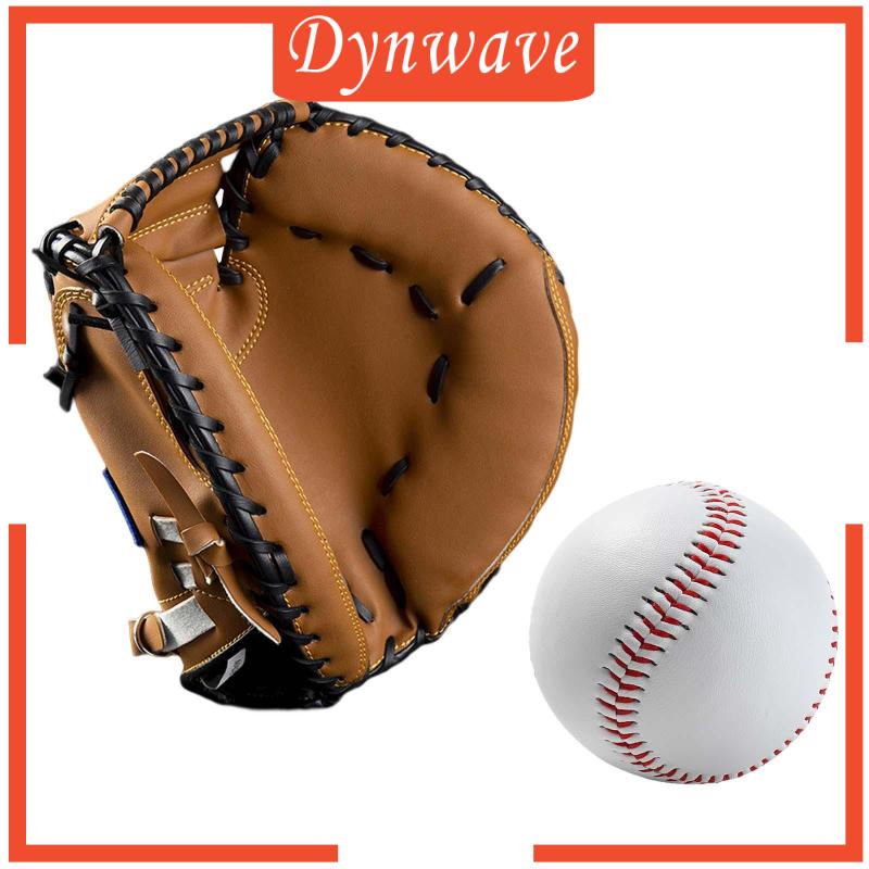 Găng Tay Bóng Chày Bằng Da PU Unisex