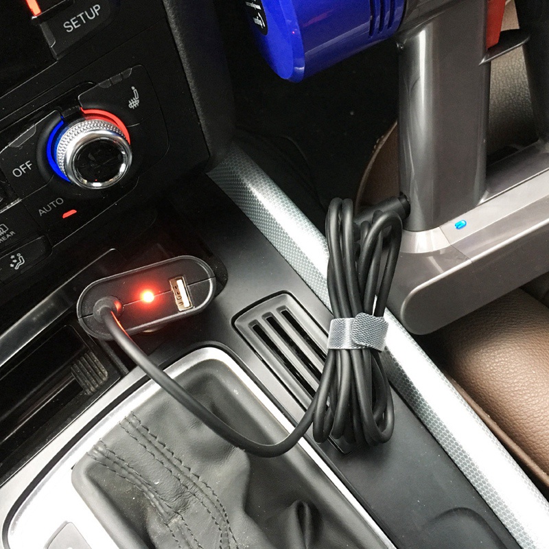 Bộ Sạc Xe Hơi 26.1V Cho Máy Hút Bụi Dyson V6 V7 V8 DC59 DC62 1.8M