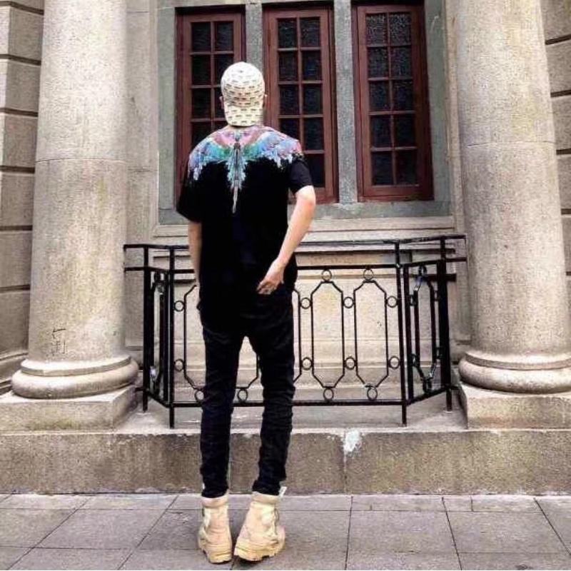 Ma-rc-lo- BEL-ONG Áo Thun Tay Ngắn Phiên Bản Thời Trang Đường Phố Nhiều Màu Sắc Chất Lượng Cao Mới Nhất