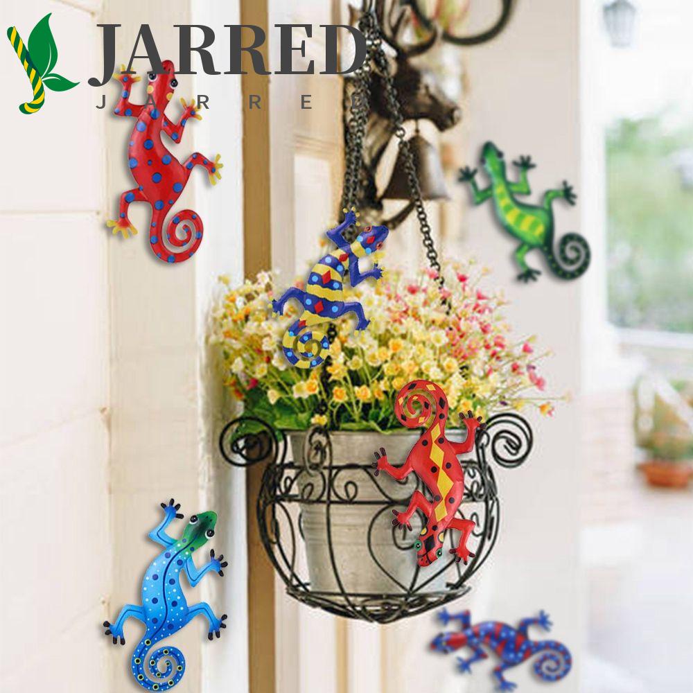 JARRED Tắc Kè Hoa Kim Loại Treo Tường Trang Trí