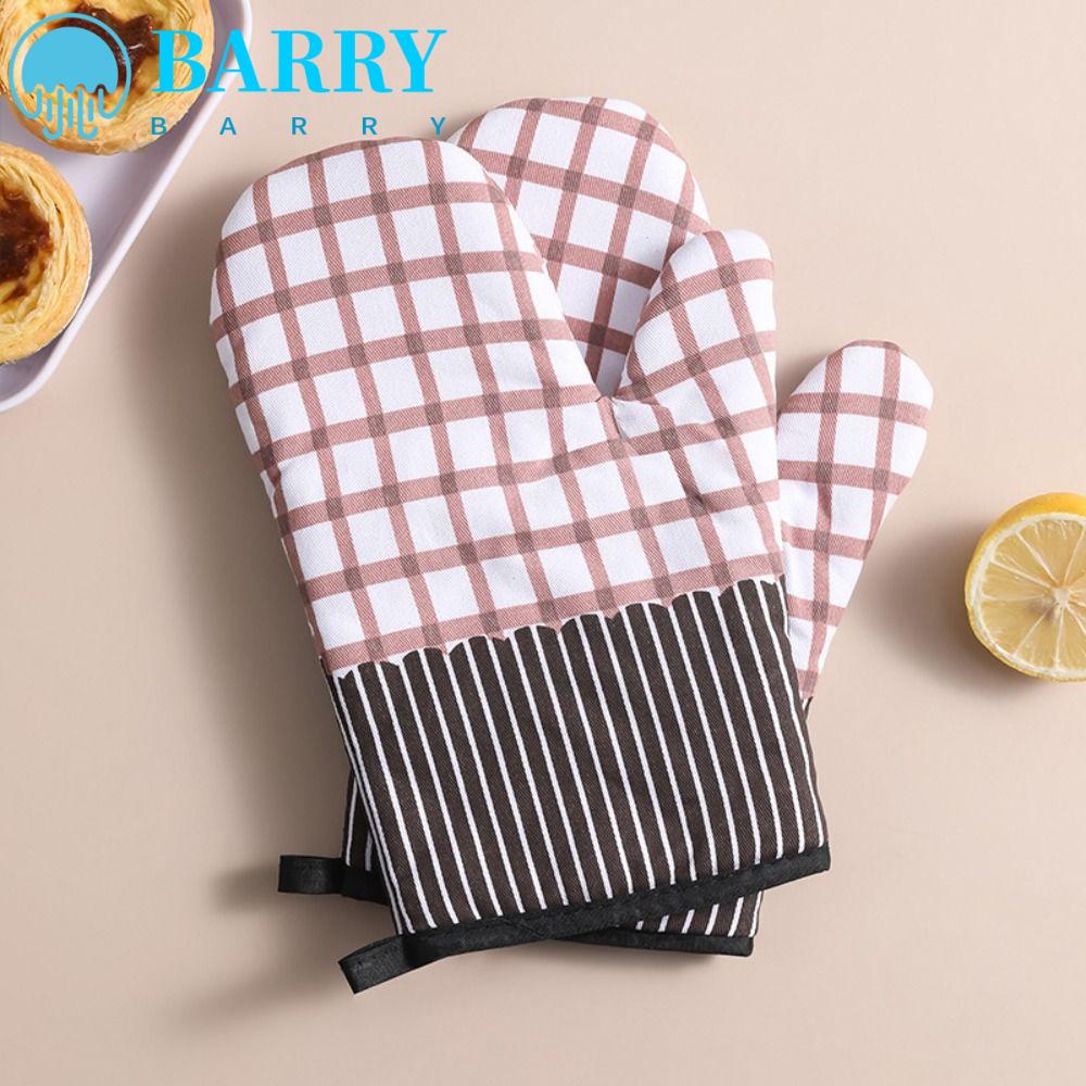 BARRY Găng Tay Bằng Cotton Cách Nhiệt Chống Trượt Tiện Dụng Cho Nhà Bếp