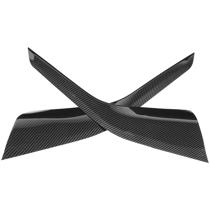 Bộ 2 Miếng Dán Bằng ABS In Họa Tiết Sợi Carbon Trang Trí Bảng Điều Khiển Trung Tâm Cho BMW X3 G01 2018-2021