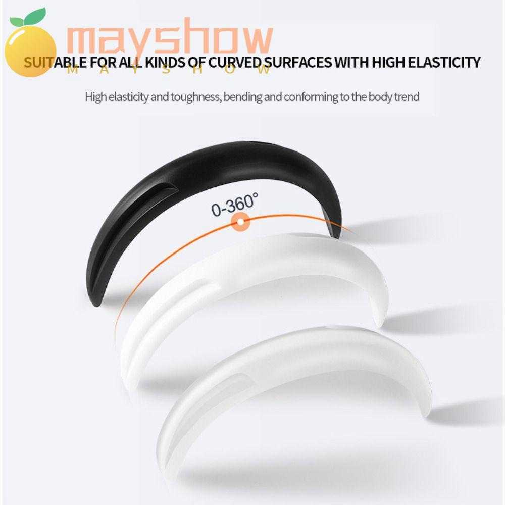MAYSHOW Bộ 6 Miếng Dán PVC Chống Trầy Chống Va Đập Cho Cửa Xe Hơi Edge