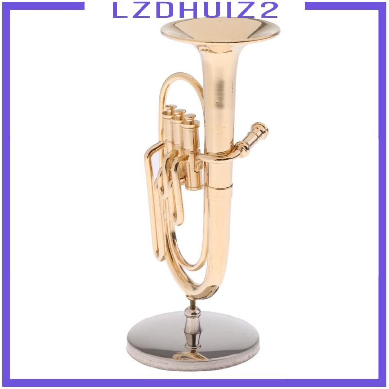 Mô Hình Nhạc Cụ Baroque Bằng Đồng Tỉ Lệ 1: 4 Trang Trí Nhà Cửa