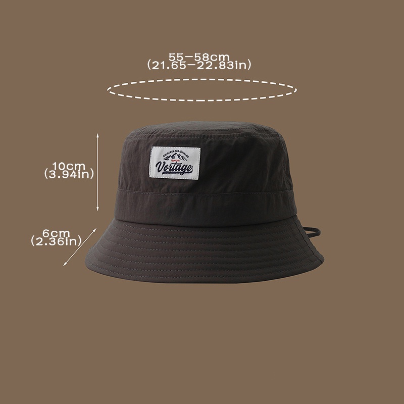 Mũ Bucket Chống Nắng Thoáng Khí Khô Nhanh Thời Trang Mùa Hè Cho Nam Và Nữ