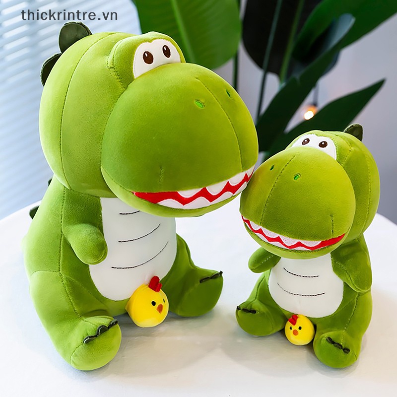 1 Đồ chơi nhồi bông Hình Gà / Khủng Long Đáng Yêu Trang Trí Phòng Ngủ