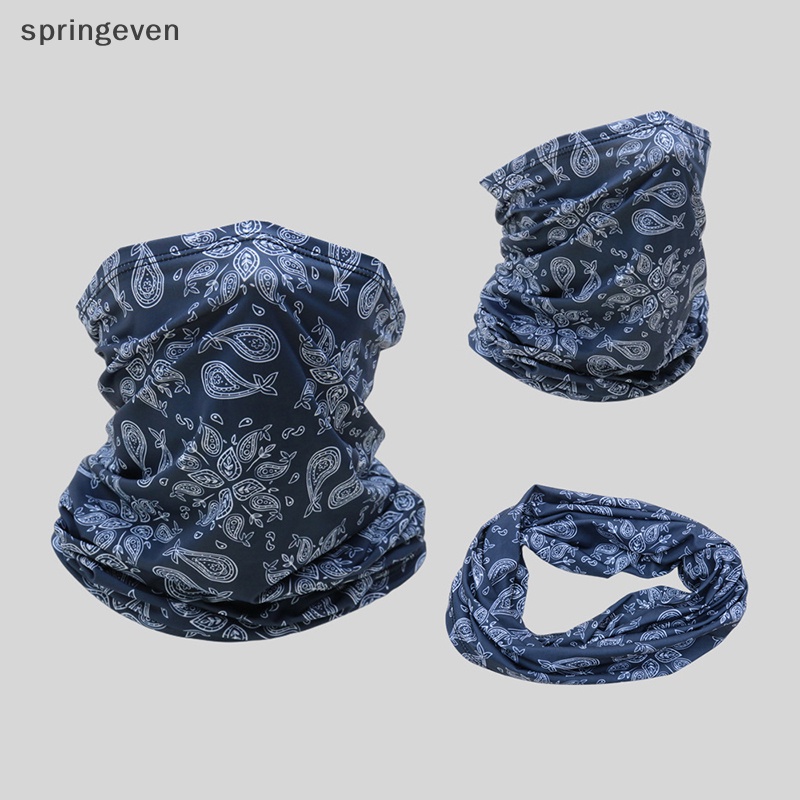 Khẩu Trang Chống Nắng Bằng Nylon Lụa Lạnh Thoáng Khí Bảo Vệ Khỏi Tia UV Cho Nam