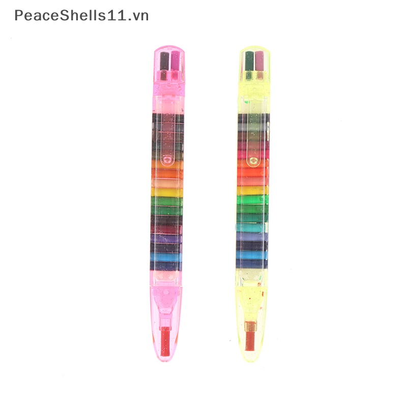Bộ 20 Bút Chì Màu Họa Tiết Graffiti Dễ Thương Bắt Mắt