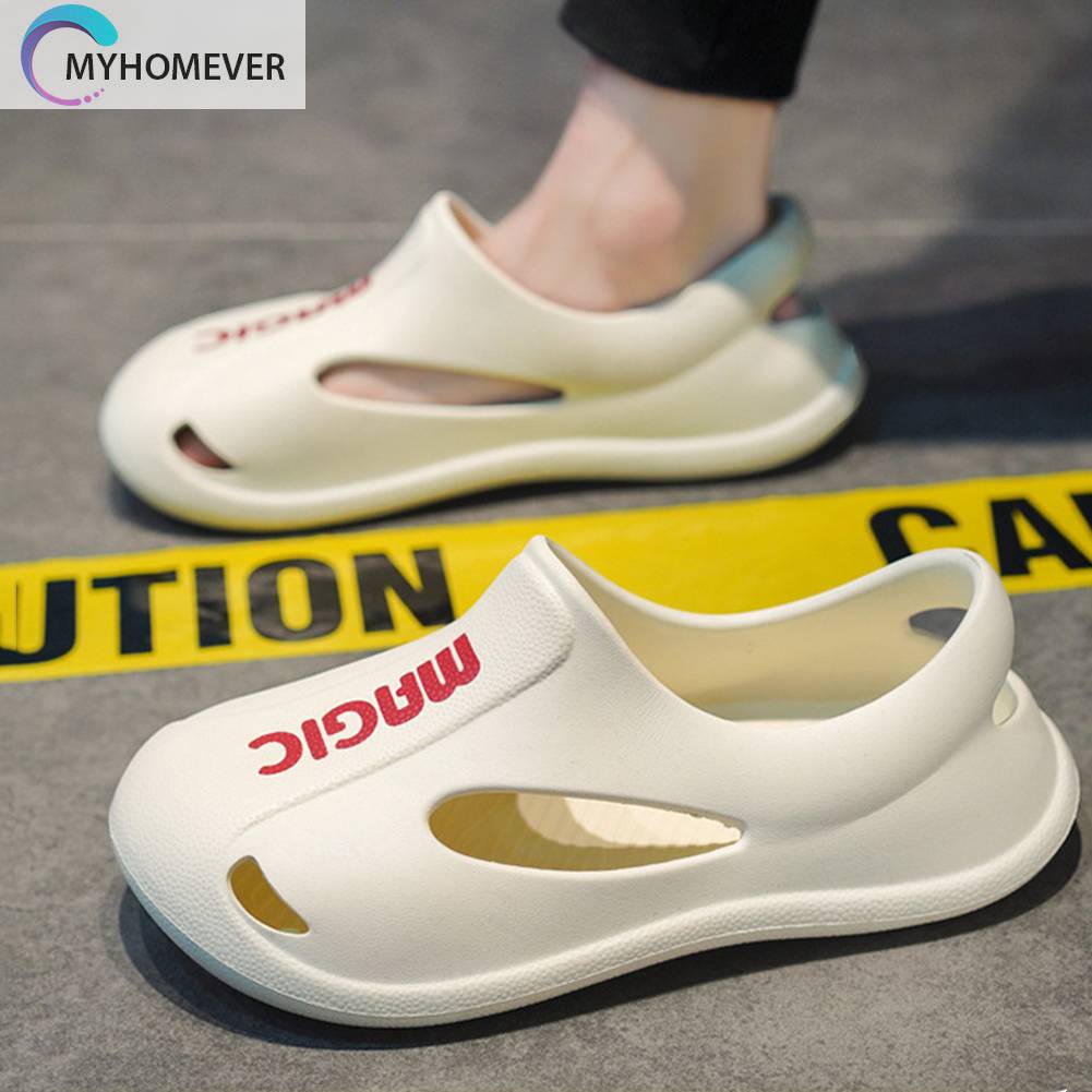 Xăng đan Nhựa EVA Chống Trượt Thoáng Khí Thời Trang Đi Biển Cho Nam Và Nữ