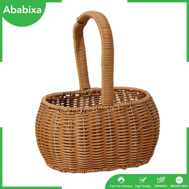 Giỏ Đựng Trái Cây / Đồ Dùng Cỡ Lớn Tiện Dụng Mang Theo Dã Ngoại