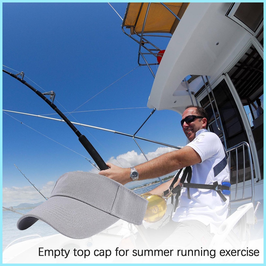 Mũ Lưỡi Trai Hở Chóp Thoáng Khí Thời Trang Mùa Hè Cho Nam Và Nữ