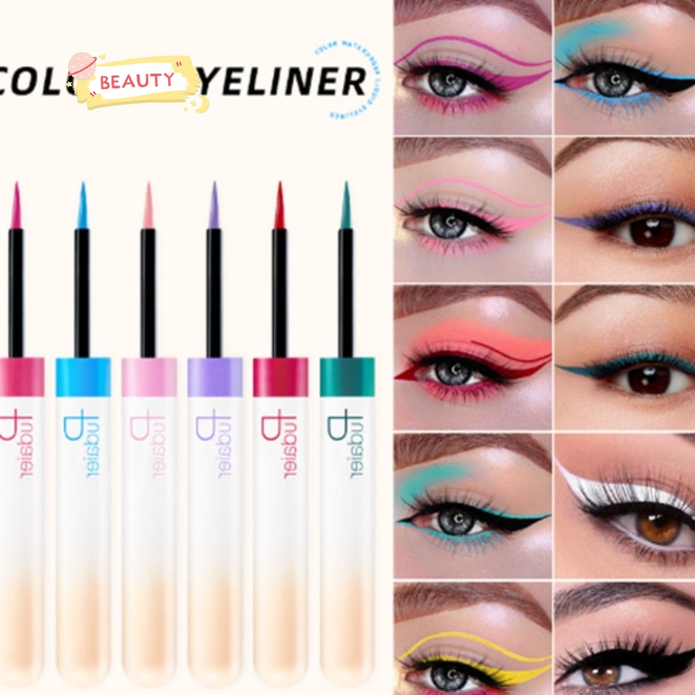 BEAUTY Bút Kẻ Mắt Dạng Lỏng Lâu Trôi Chống Thấm Nước Với Nhiều Màu Lựa Chọn