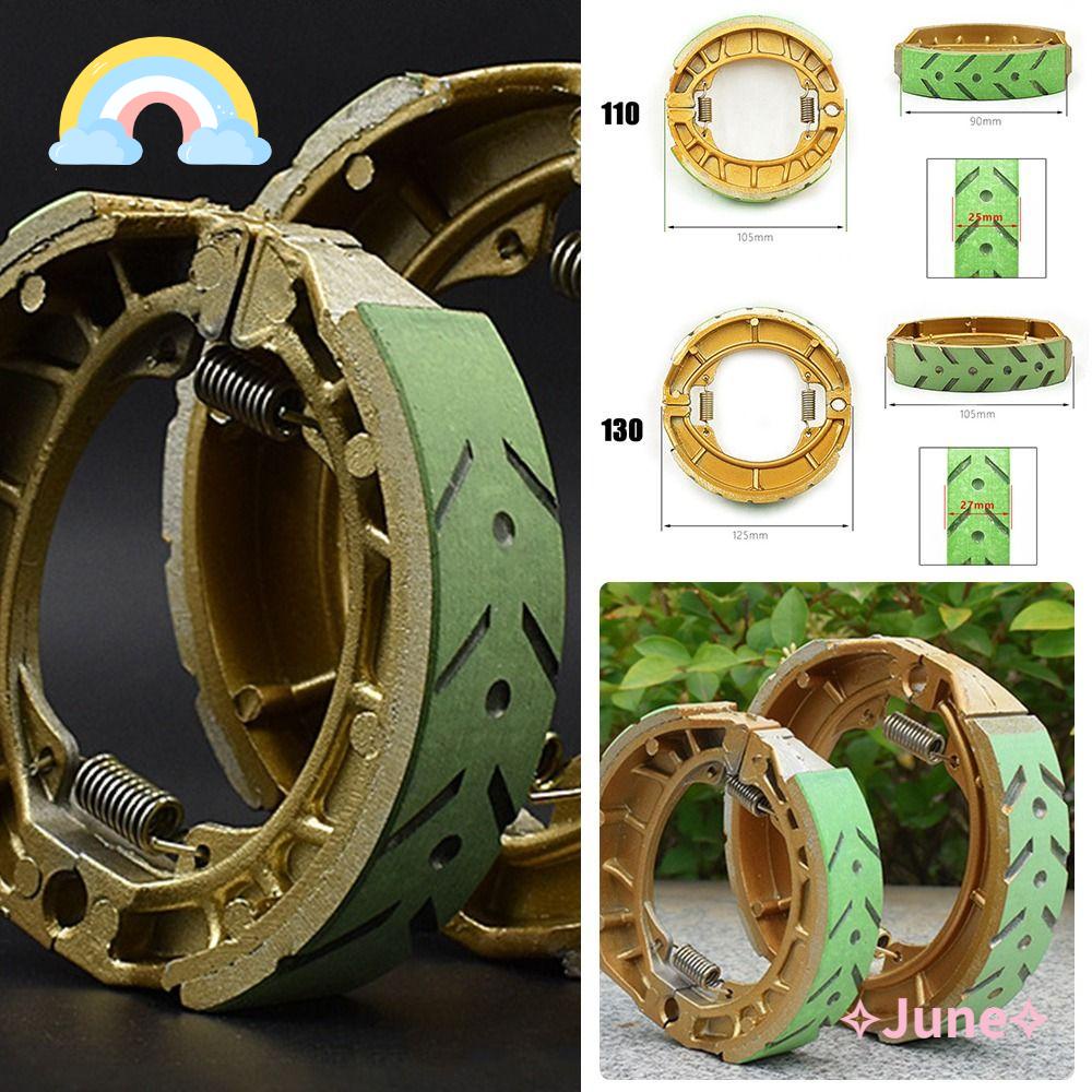 JUNE Cặp Má Phanh Chuyên Dụng Cho Xe Mô Tô 130 GS125 CG125