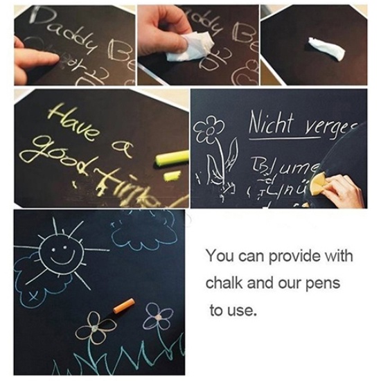 Bảng Đen Dán Tường Ghi Lịch Tháng Trang Trí Nhà Cửa / Văn Phòng