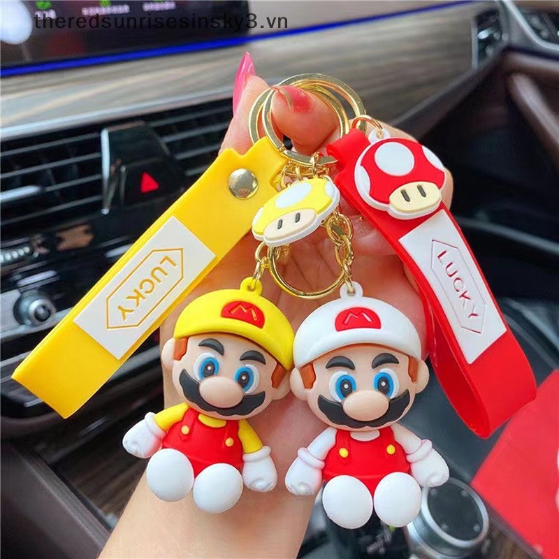 # # Móc Chìa Khóa Bằng PVC Hình Mario Bros Thời Trang
