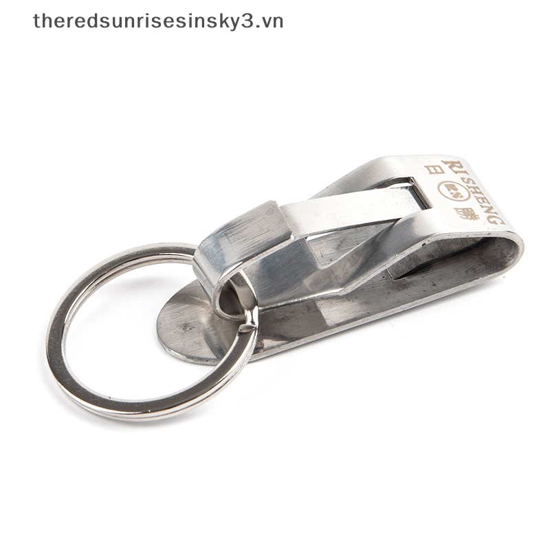 Móc Khóa Bằng Thép Không Gỉ Thời Trang Có Thể Tháo Rời