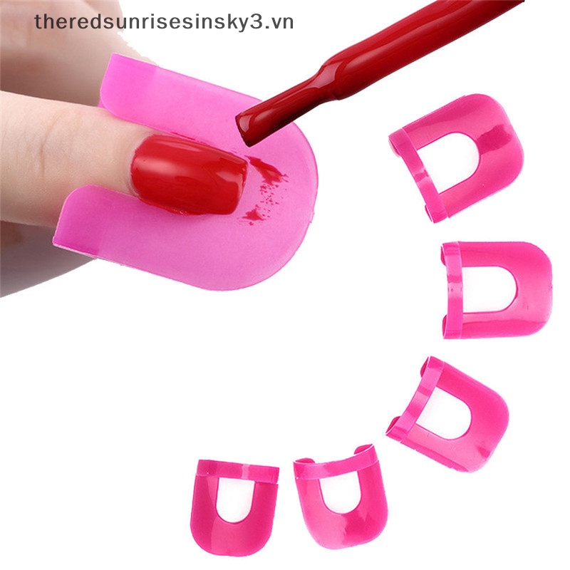 Bộ 26 Miếng Bọc Bảo Vệ Móng Tay Nghệ Thuật Thời Trang