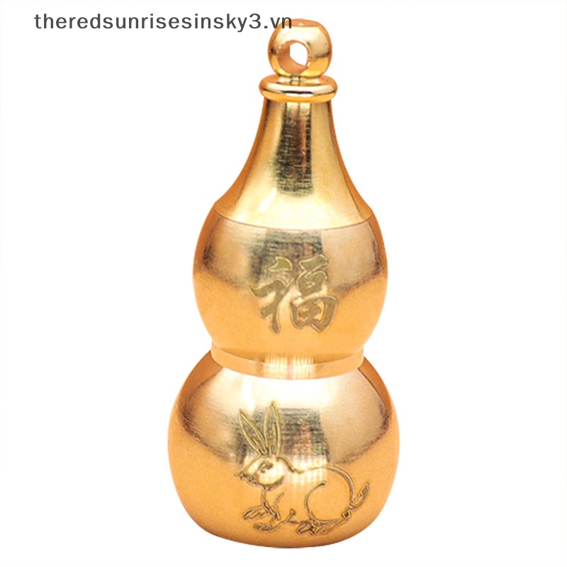 # # Good Luck Móc Khóa Treo Chai Lọ Bầu Trang Trí Nhà Cửa Phong Cách Trung Quốc