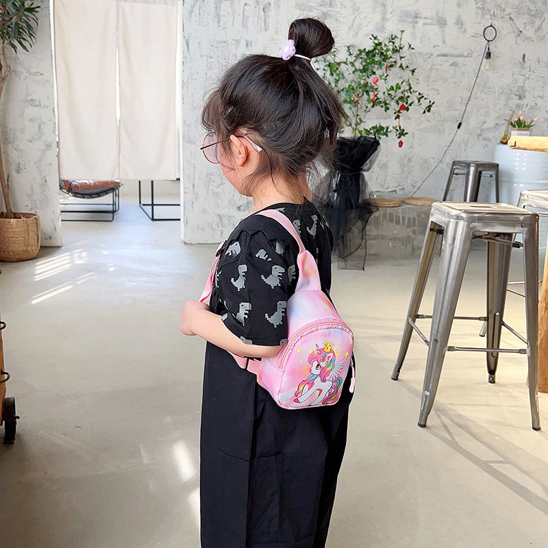 Túi Đeo Chéo Ngực / Thắt Lưng Họa Tiết Hoạt Hình Dành Cho Bé Trai Gái 2023