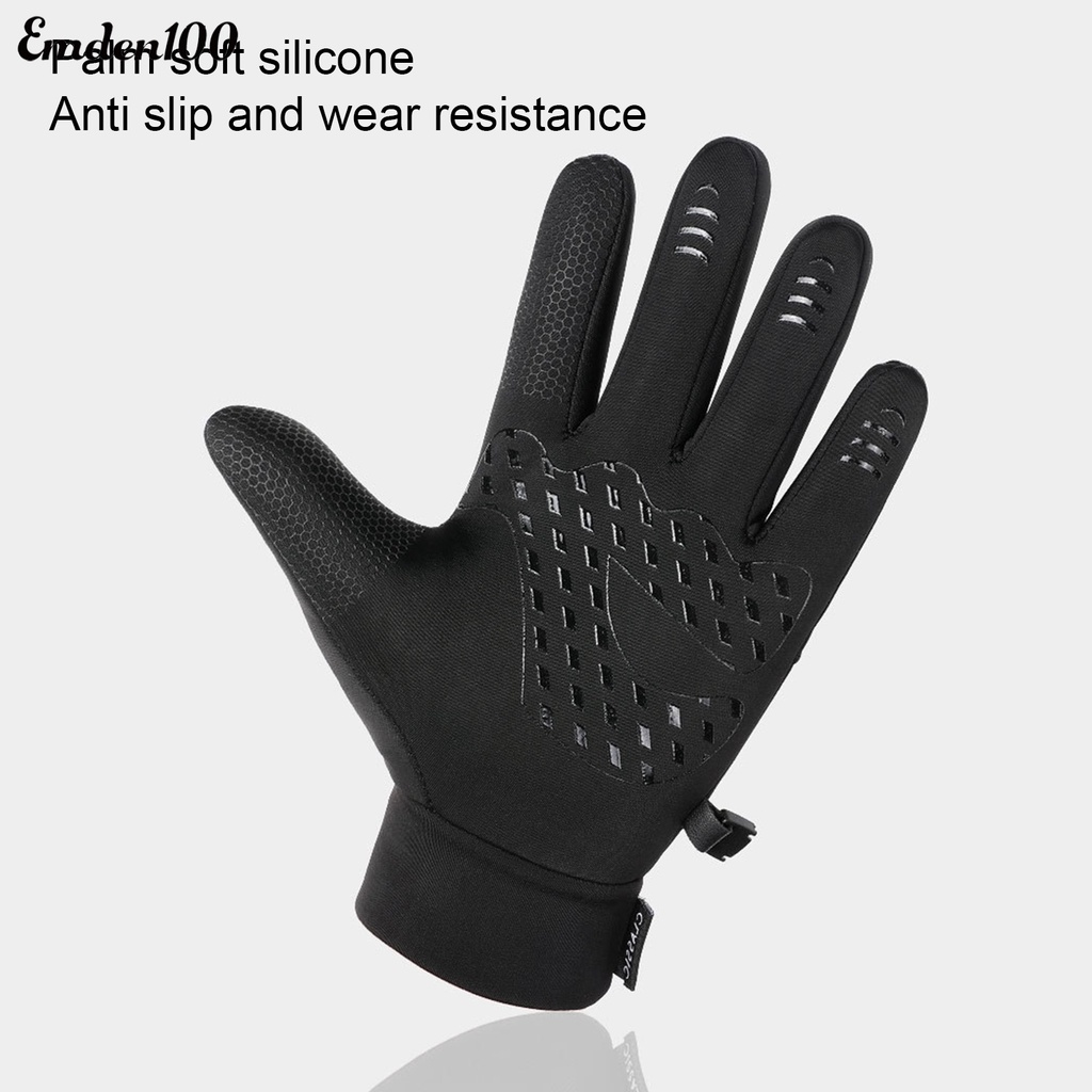 1 Đôi Găng Tay Giữ Ấm Chống Trượt Phong Cách Thể Thao Cho Nam Và Nữ