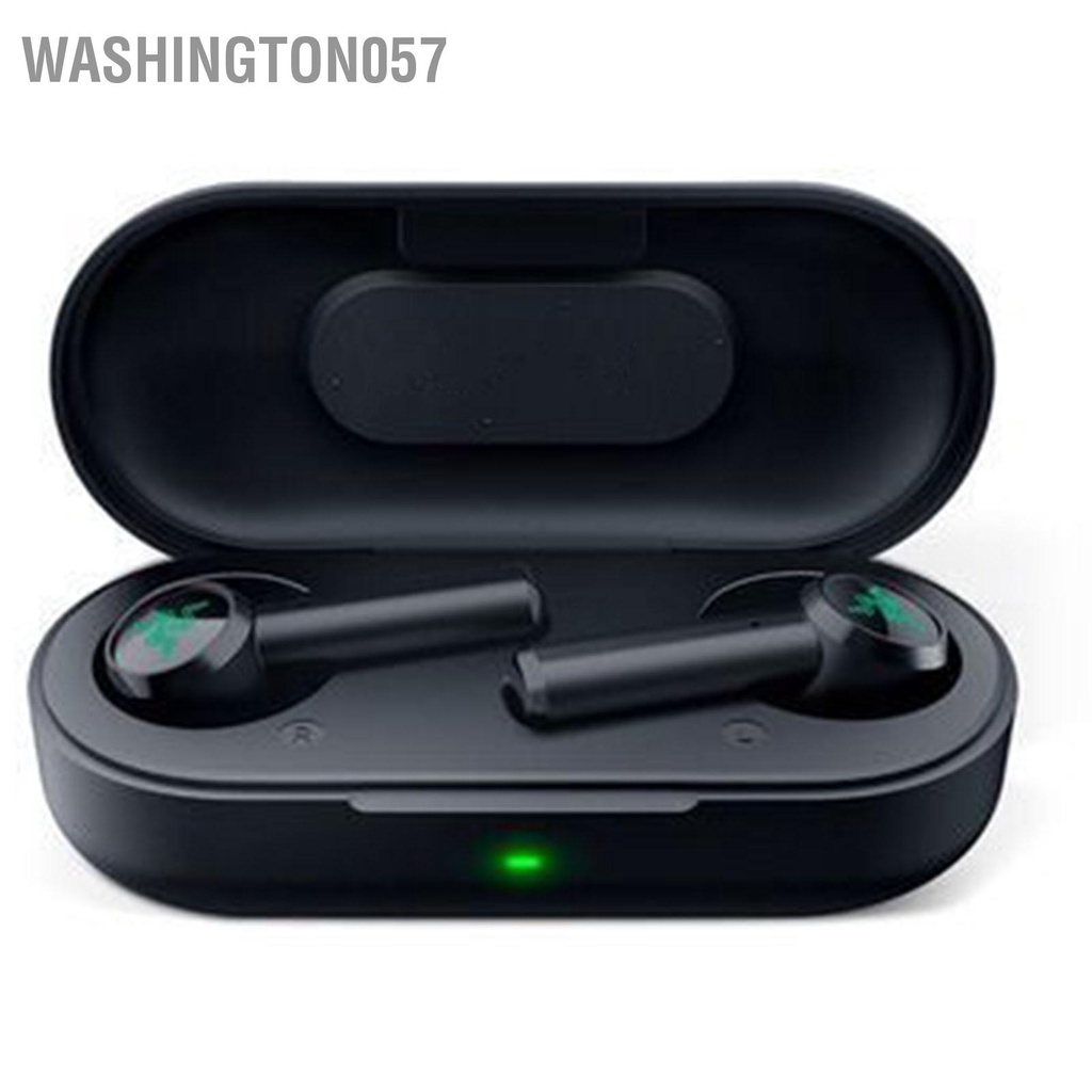 Washington057 Tai nghe không dây thực sự Bluetooth RGB tích hợp pin lithium ABS để làm quà tặng