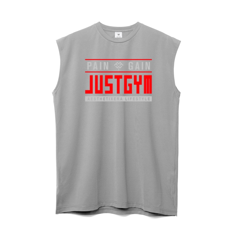 Áo Ba Lỗ Thể Thao Dáng Rộng Thoáng Khí Cho Nam