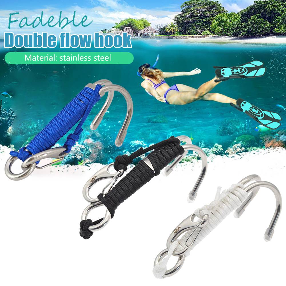 Móc Hai Đầu Bằng Thép Không Gỉ Trọng Lượng Nhẹ Cho Hoạt Động Dưới Nước