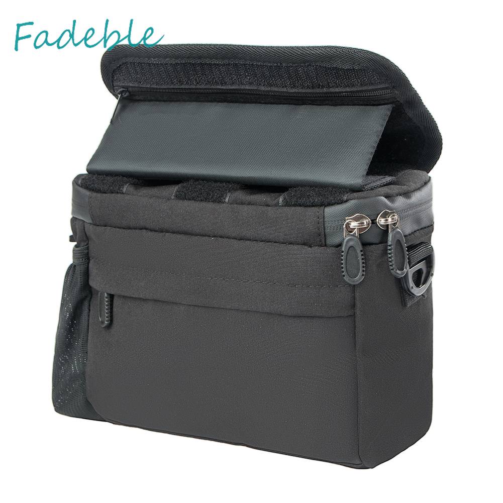 Túi Đựng Điện Thoại Gắn Tay Lái Xe Đạp Bằng Chất Liệu Nylon Nhỏ Gọn Tiện Lợi