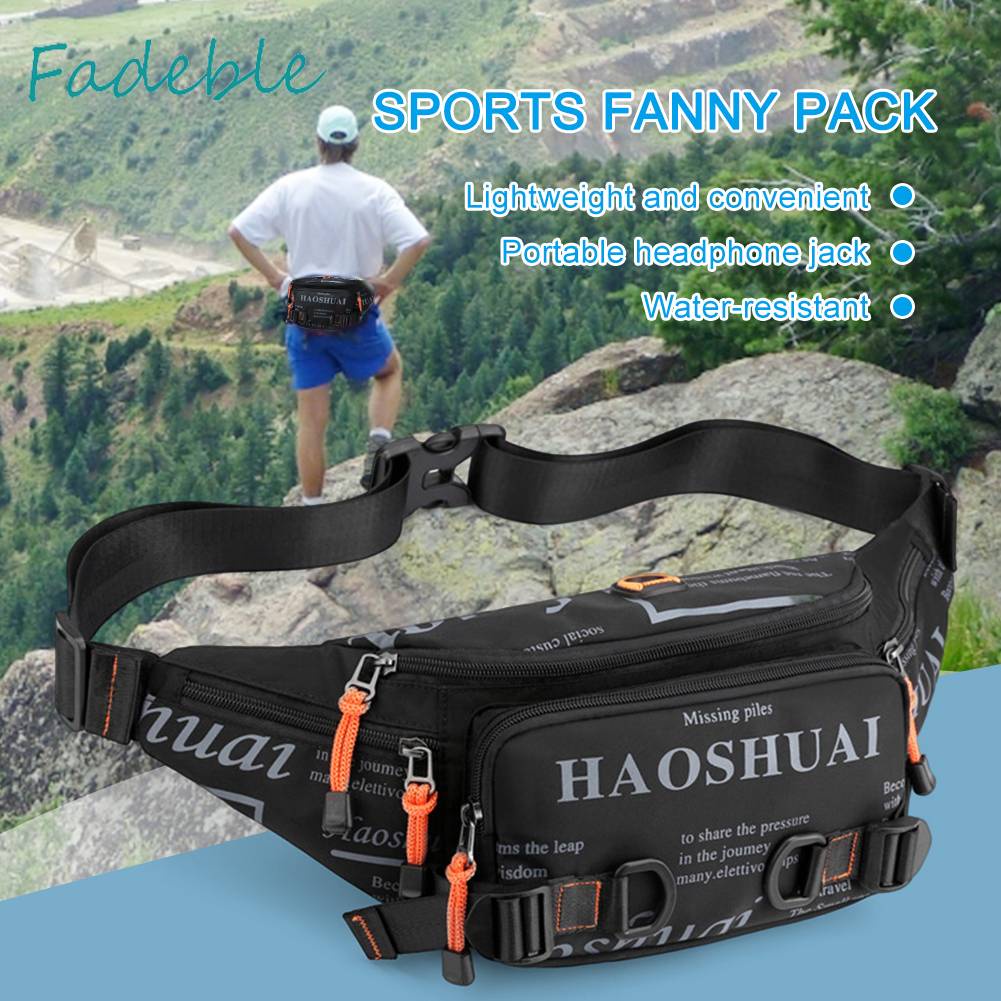 Túi Đeo Hông / Vai / Thắt Lưng Bằng Nylon Có Thể Điều Chỉnh Phong