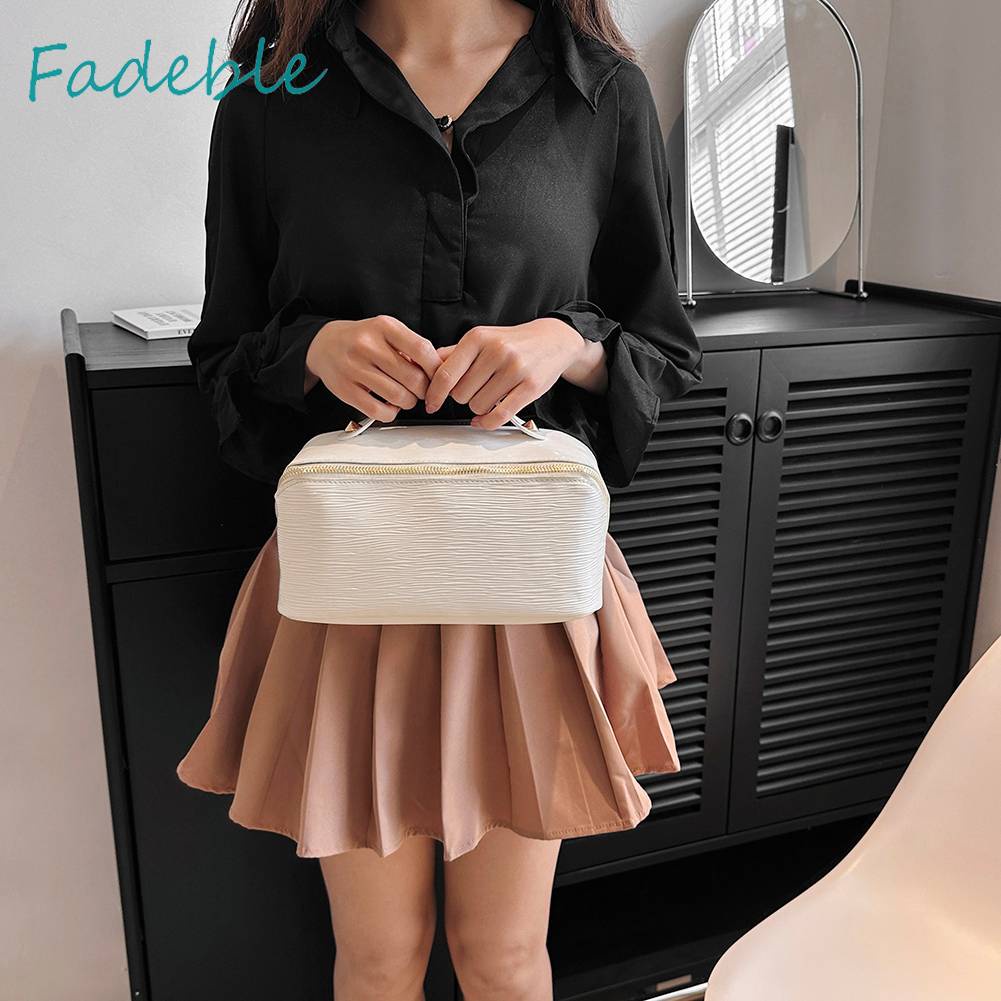 Pu Túi Đựng Mỹ Phẩm Sức Chứa Lớn Tiện Lợi Dễ Sử Dụng
