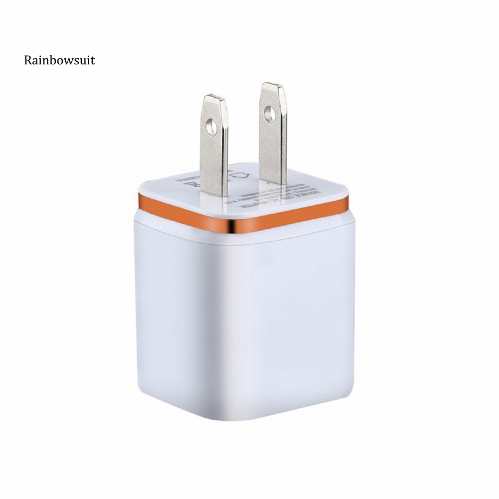 Cốc Sạc Điện Thoại Hai Cổng USB 21A Tiện Dụng Mang Theo Du Lịch