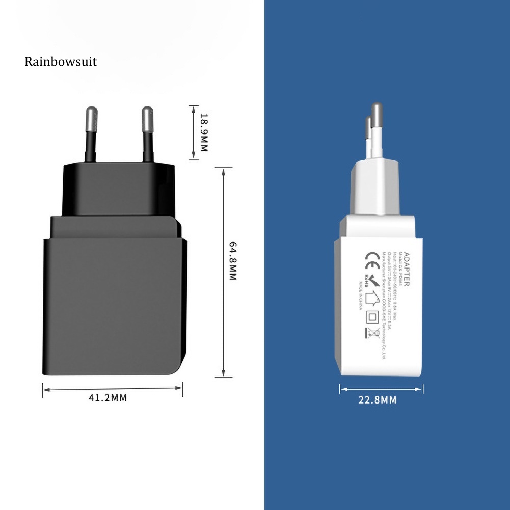 Củ Sạc Nhanh 18W PD Cổng USB Type C Cho iPhone 11 X XS XR