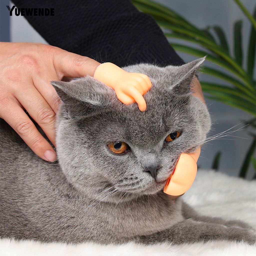 Set 2 Phụ Kiện Bằng Cao Su Mềm Linh Hoạt Cho Mèo Cưng