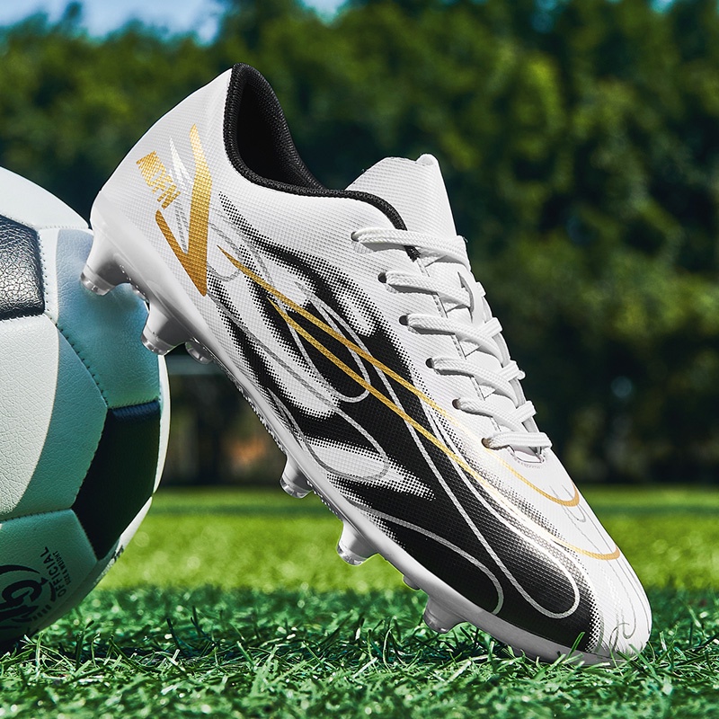 FG Soccer Boots Trẻ em Thể thao ngoài trời dành cho người lớn giày bóng đá nam và nữ cỡ size:32 ~ 47 đảm bảo chất lượng