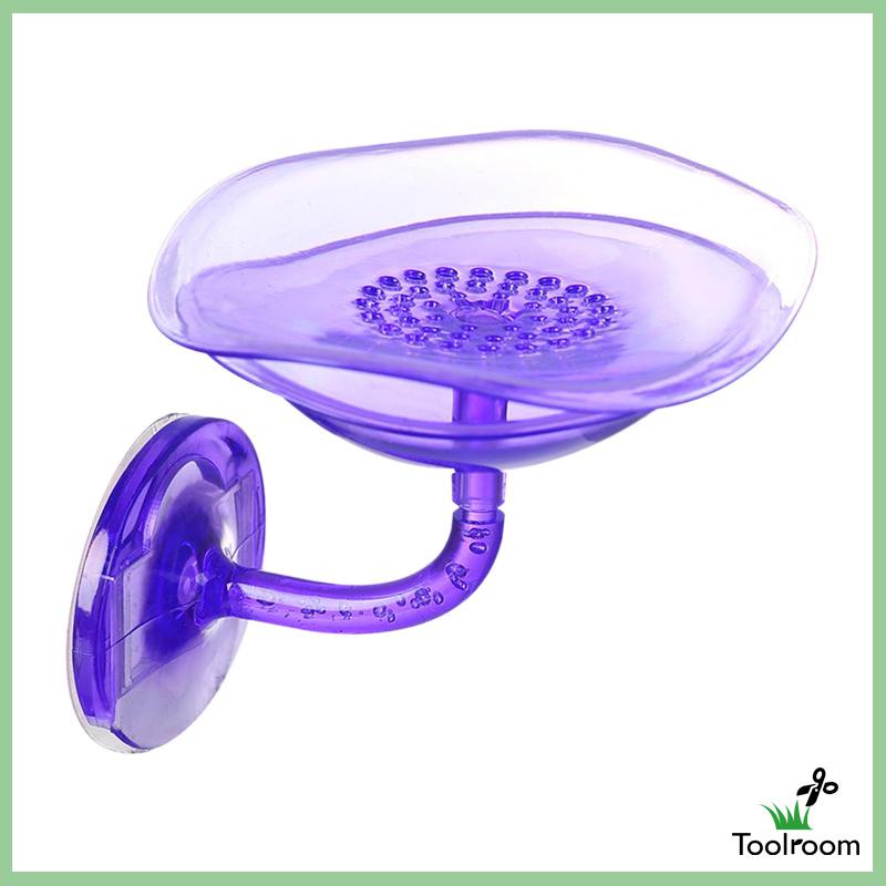 Giá Đỡ Xà Phòng Gắn Tường Hình Cánh Hoa Tiết Kiệm Không Gian