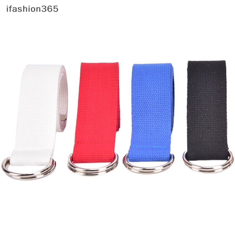 Thắt Lưng Vải Canvas Nylon Khóa Chữ D Đôi Thời Trang ifashion365 Cho Nam Nữ ifashion365 Vn VN