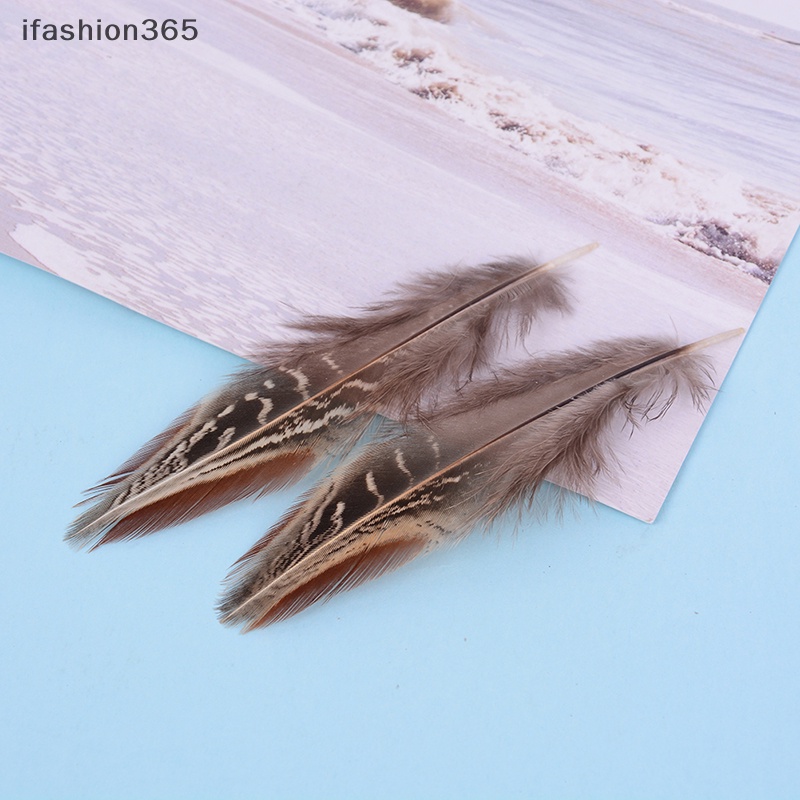 Set 50 Lông Gà 5-10cm Dùng Trang Trí diy